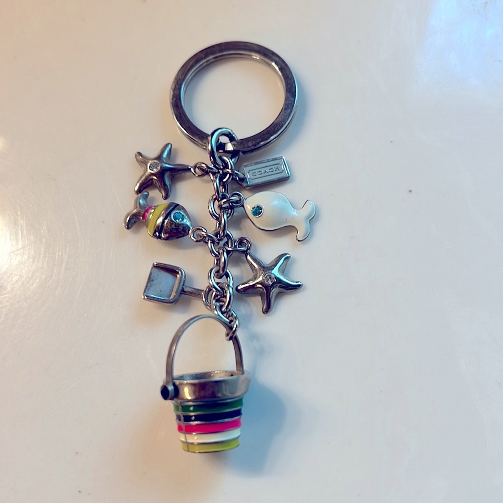 Adorable Coach Purse  charm / Key fob